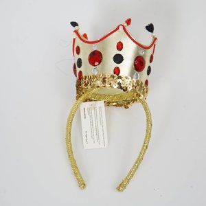 NWT Disney the Queen of Hearts Crown  - bought from Disney
